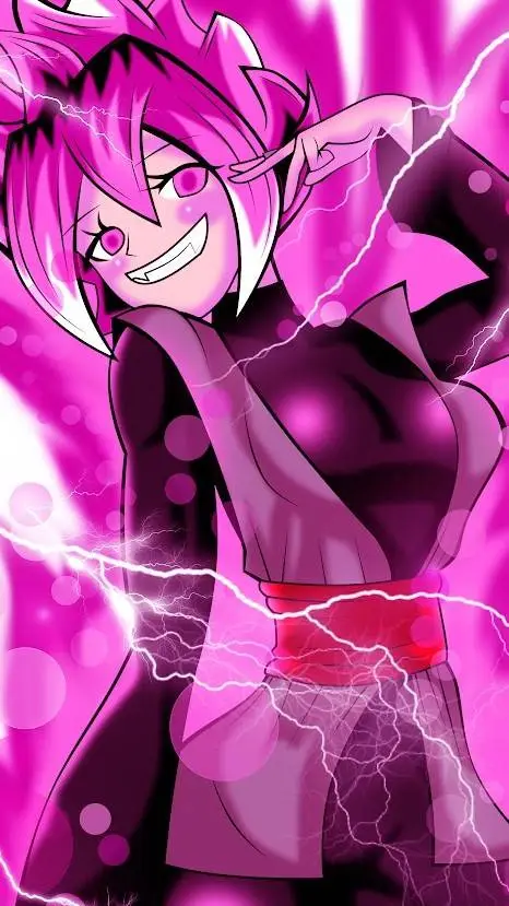 ai character: goku black  background