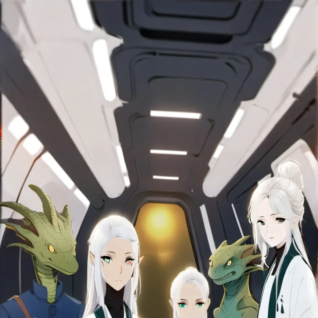 chat with ai character: alien spaceship