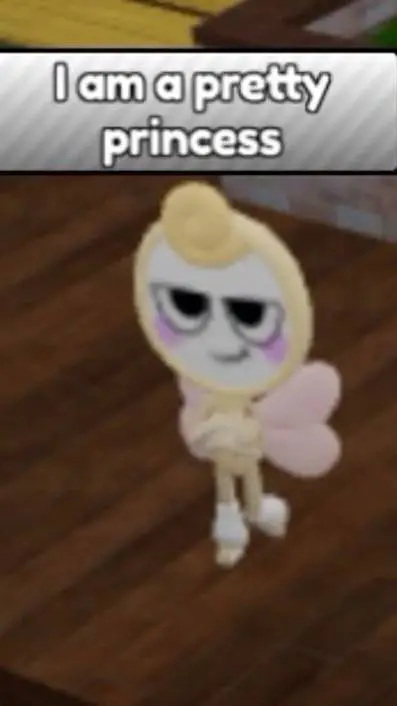 ai character: Glisten! background