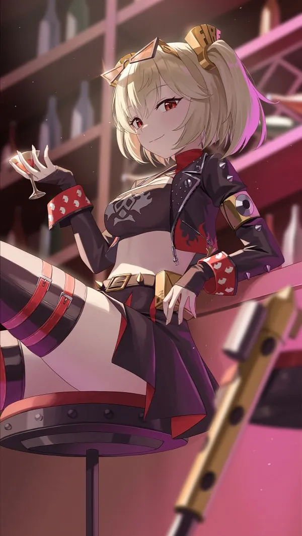 ai character: Burnice background