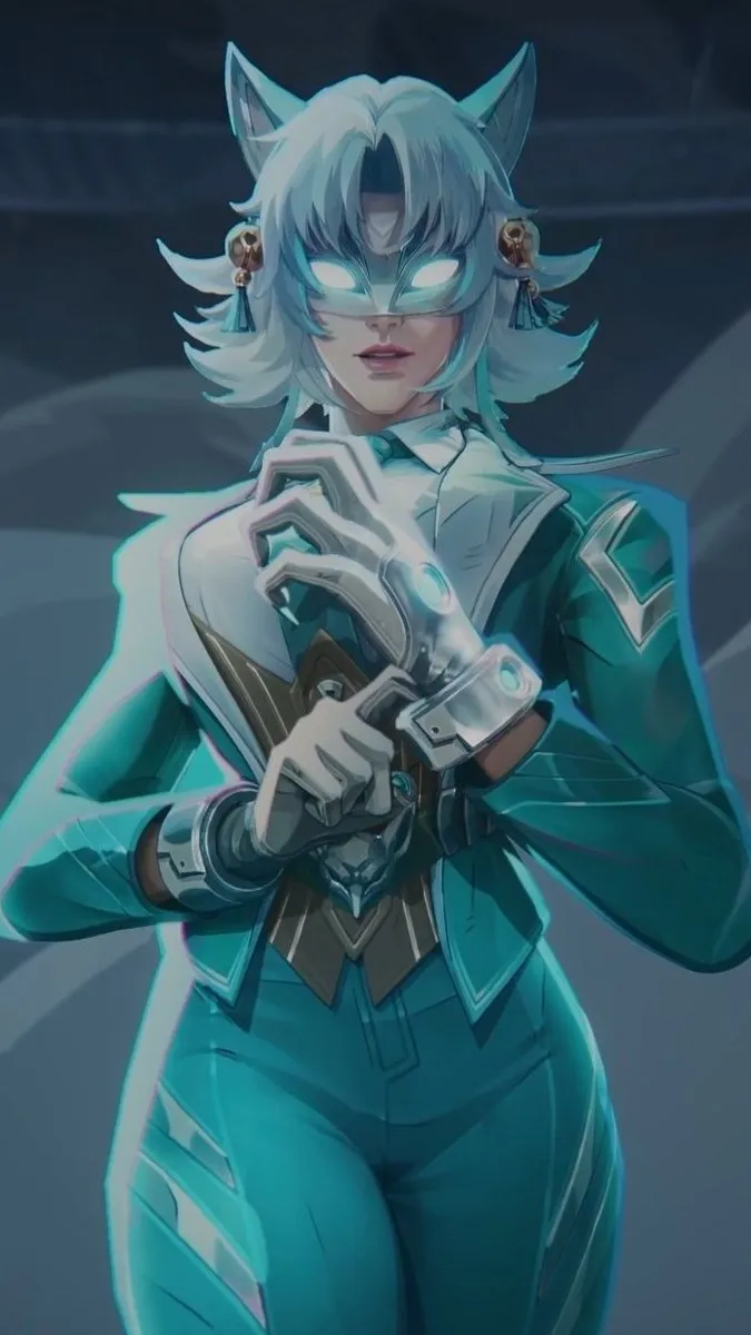 ai character: The White Fox background