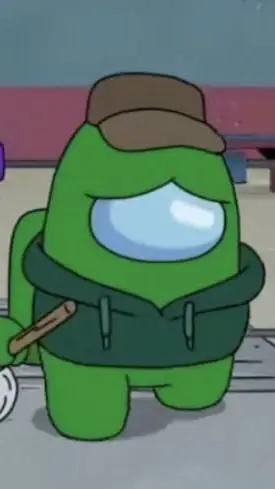 ai character: Green - Infect Au background