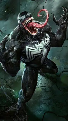 ai character: Venom  background