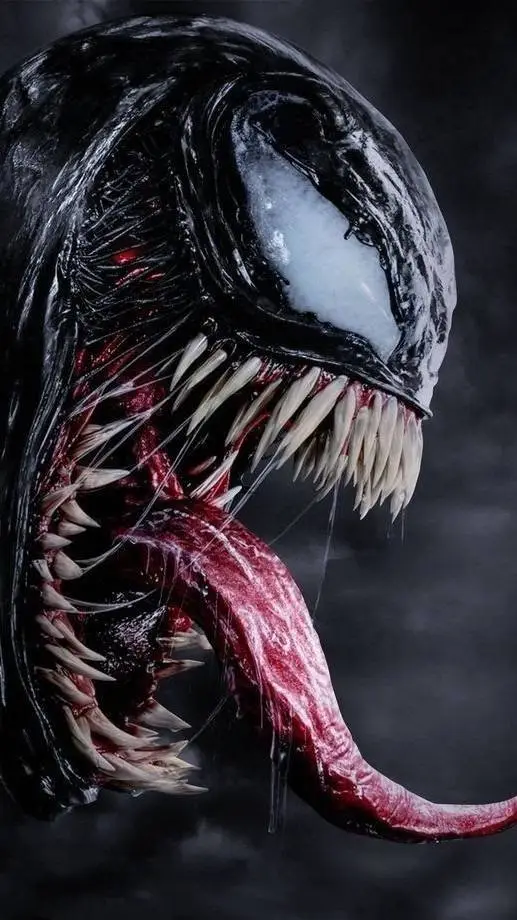 ai character: Venom symbiote  background
