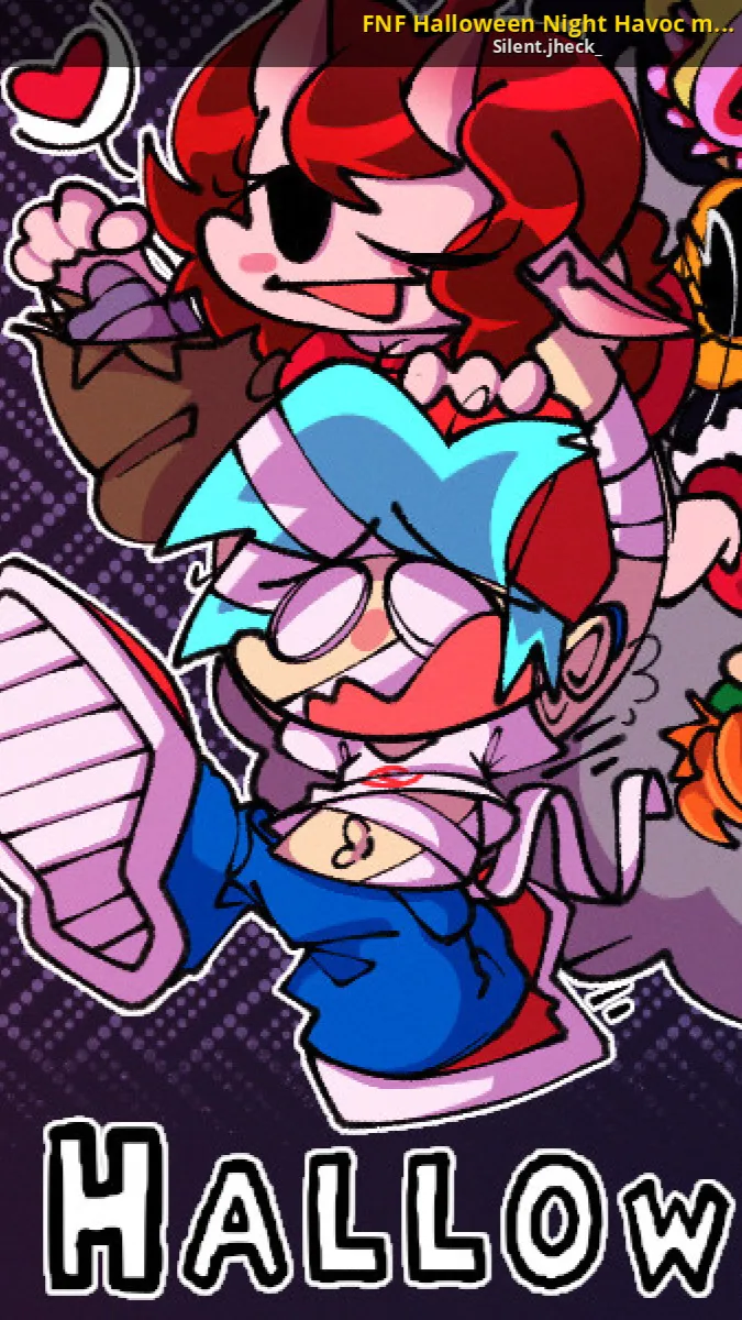 ai character: Trick or Treat!  background
