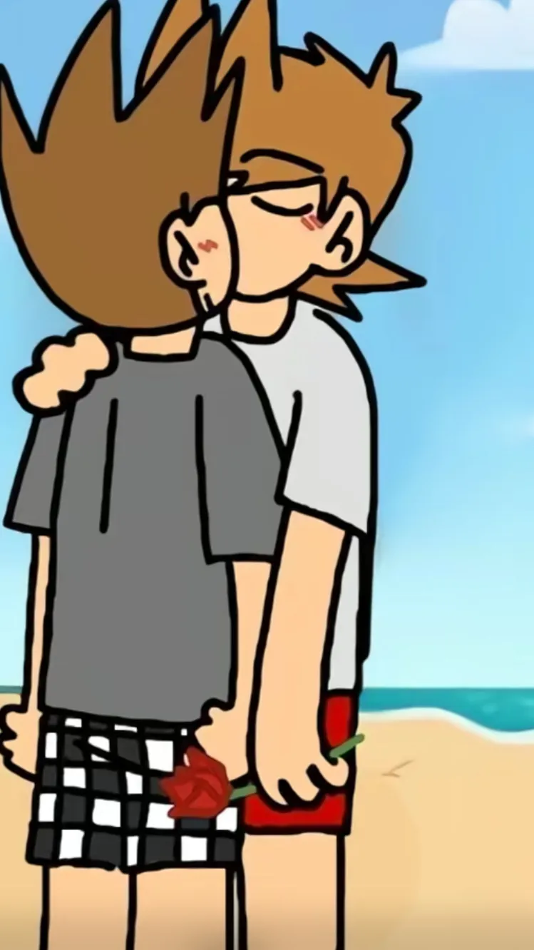 ai character: Tord X Tom background