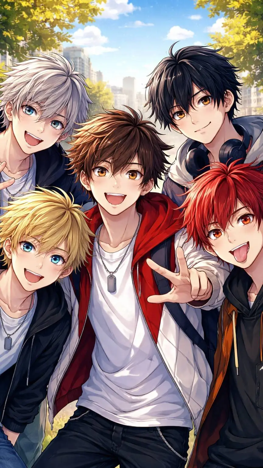 Talkie AI - Chat with jungs Gruppe