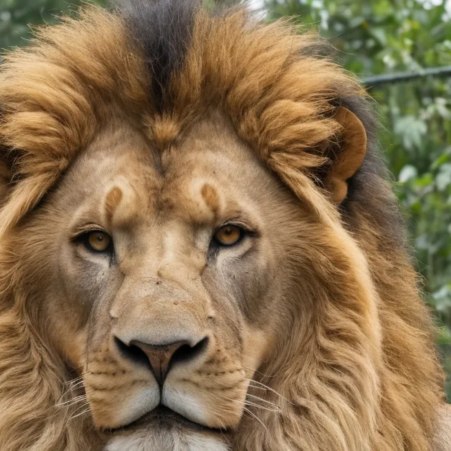 chat with ai character: Lion