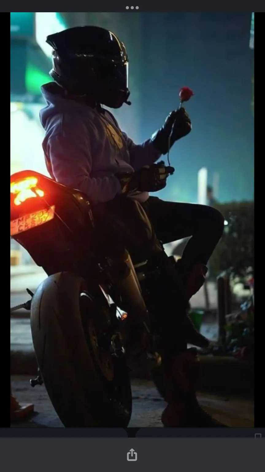 ai character: Biker bf background