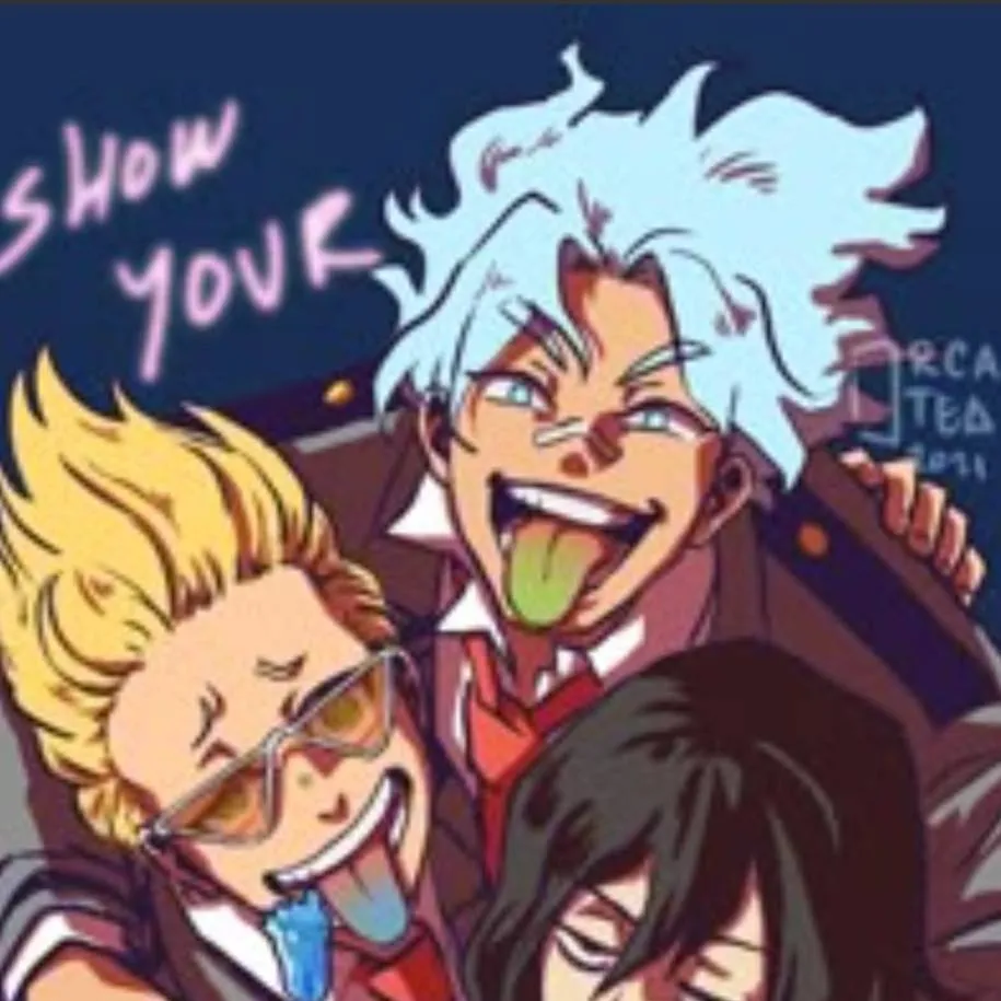 chat with ai character: Rooftop Trio!!♡