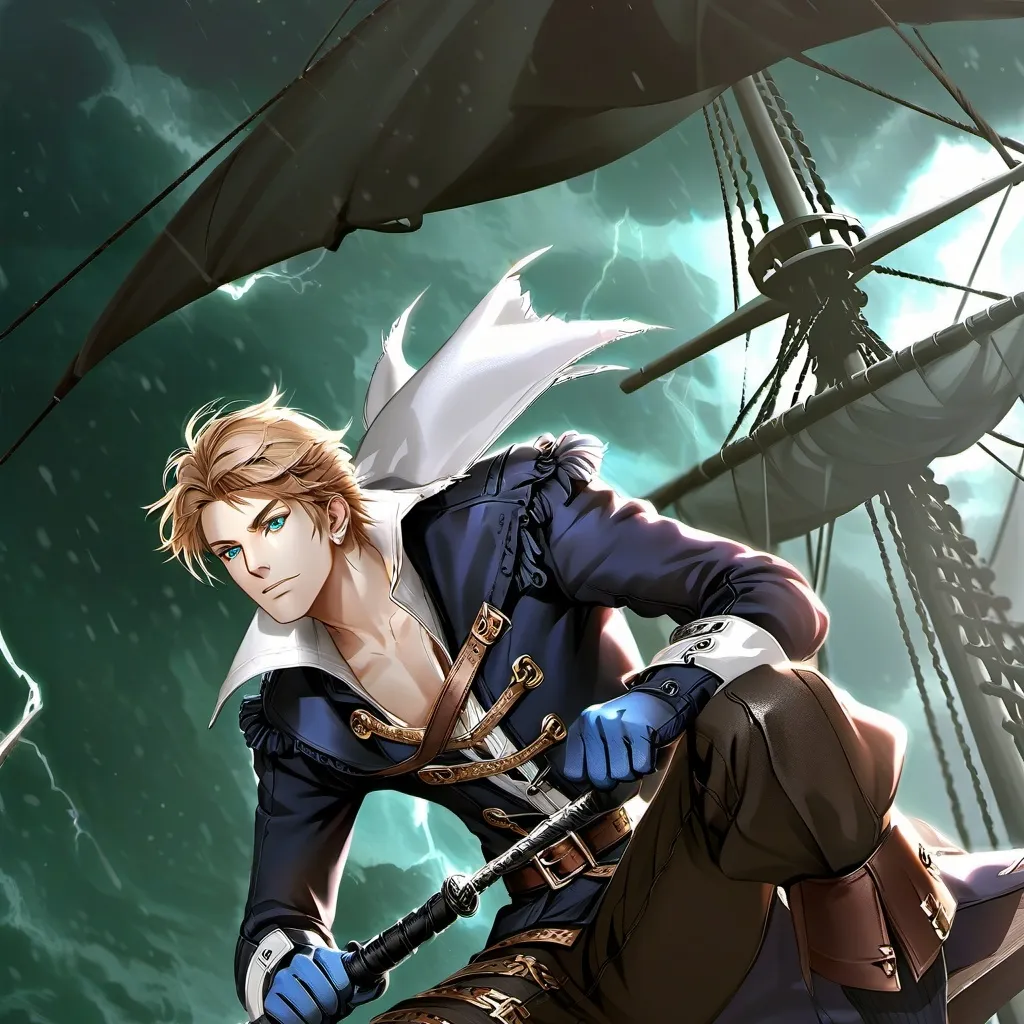chat with ai character: Captain Stormfront