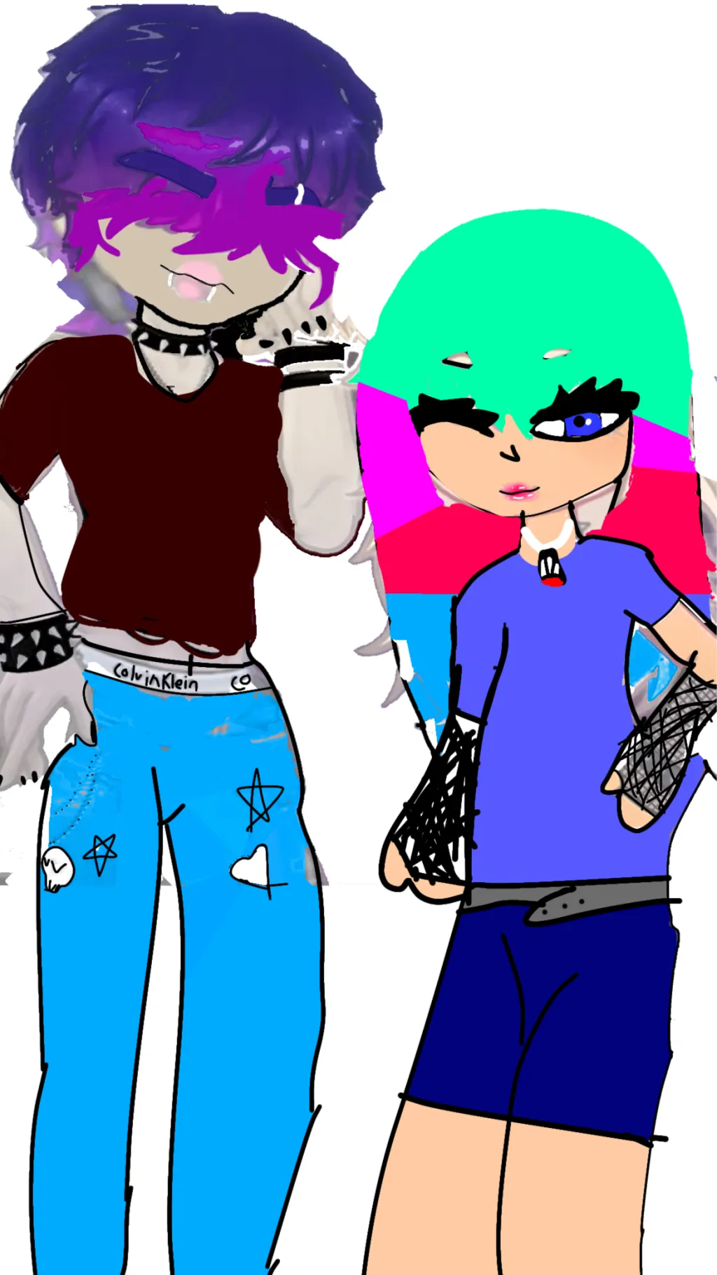 ai character: My oc:) background