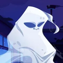 chat with ai character: HB haunted^house