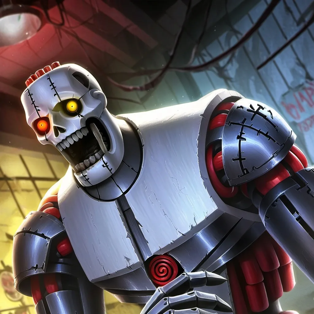 chat with ai character: Ennard x the mimic