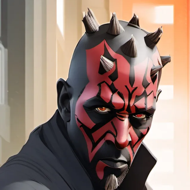 chat with ai character: battle darth maul