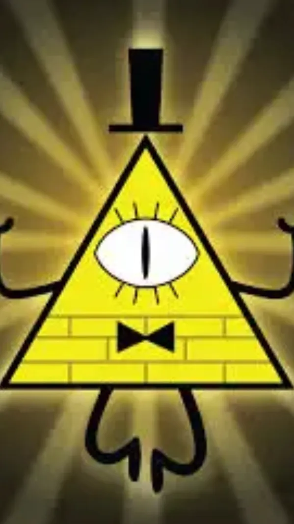 ai character: Bill cipher background