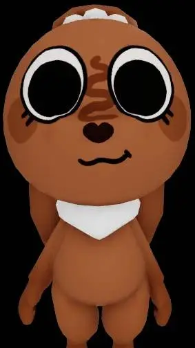 ai character: Gassy cocoa background