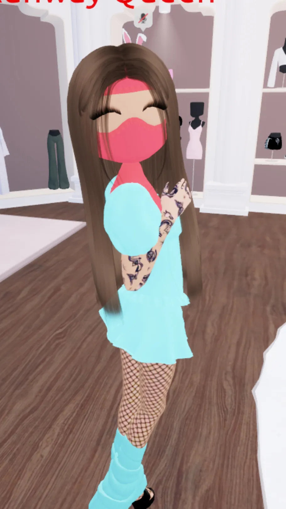 ai character: dress to impress background