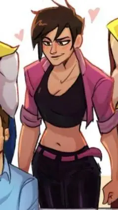 ai character: Invisigal background