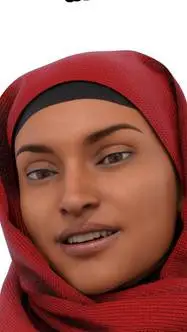 ai character: muneeba khan background