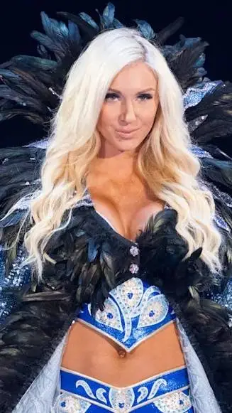 ai character: Charlotte flair background