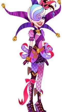 ai character: courtly jester background