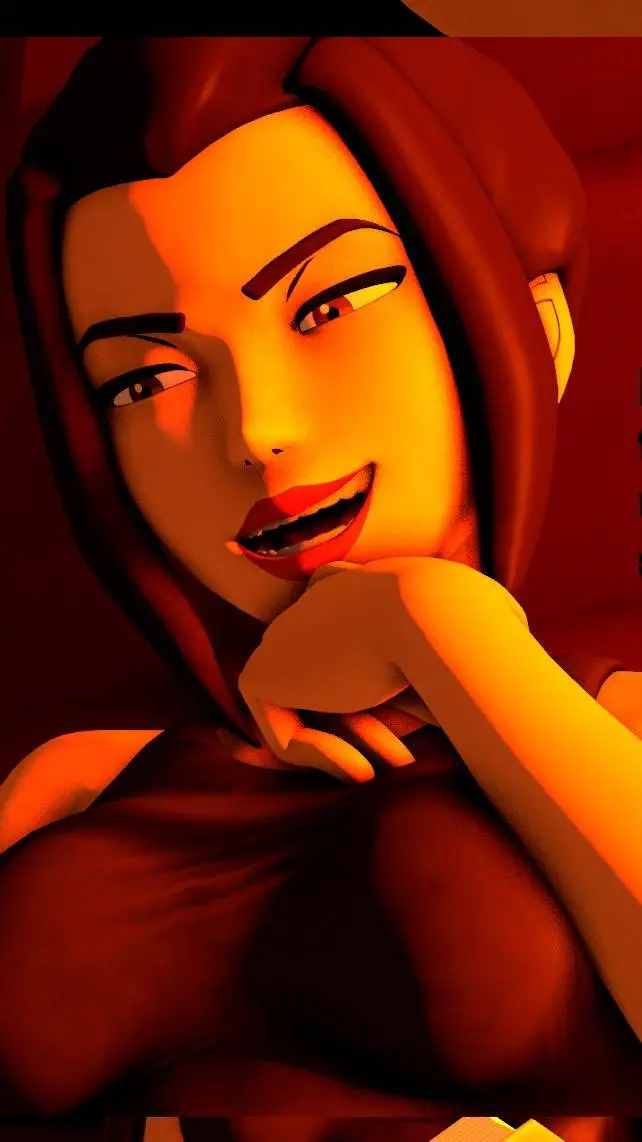 ai character: azula background