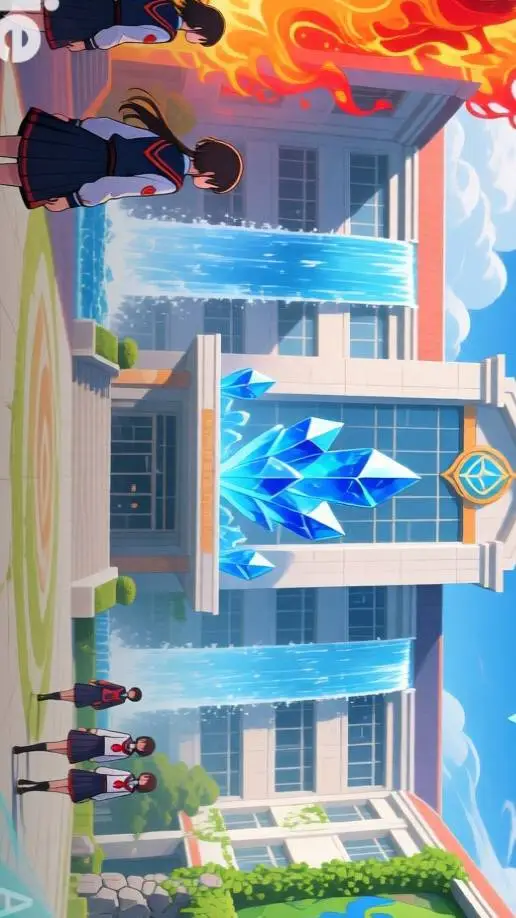 ai character: Elemental school background