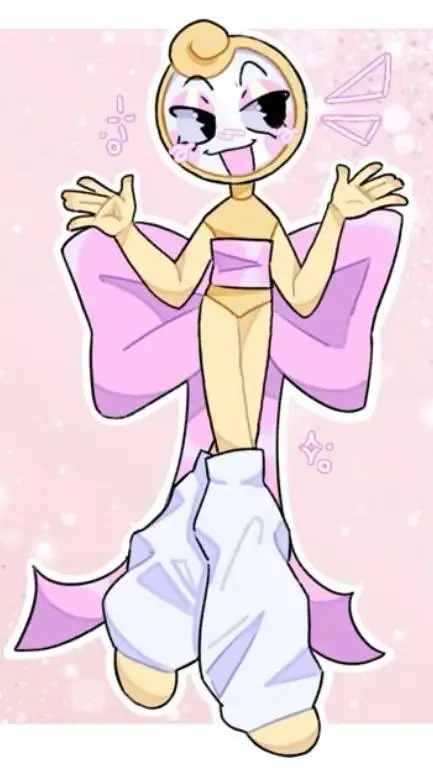 ai character: ~Glisten~ background