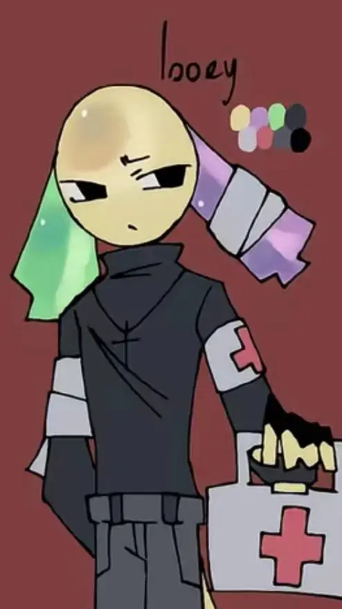 ai character: Looey [Vampire au] background