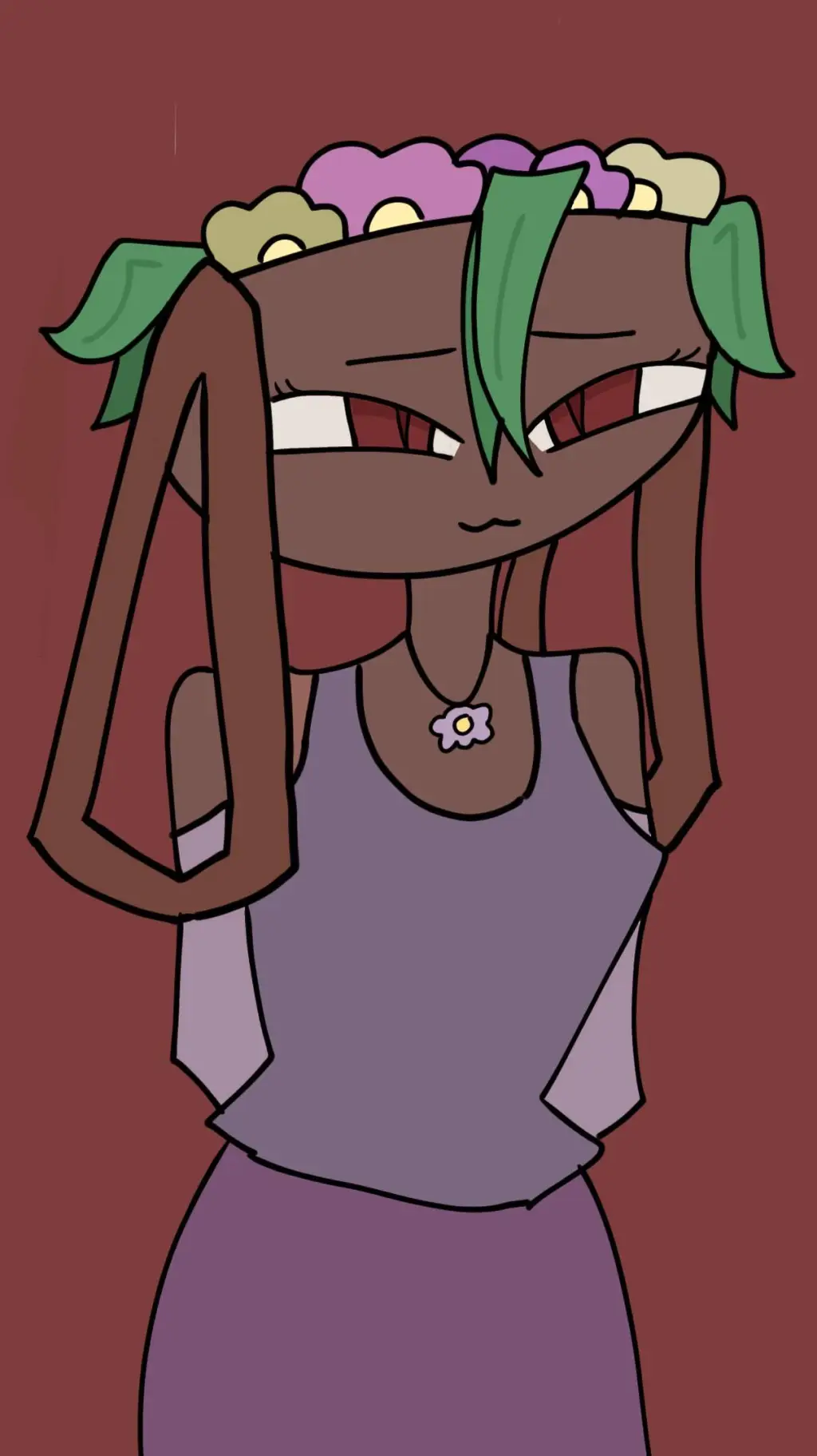 ai character: Bassie Bloomington background