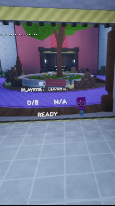 ai character: party tv background