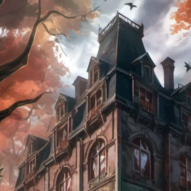 chat with ai character: The haunted hotel