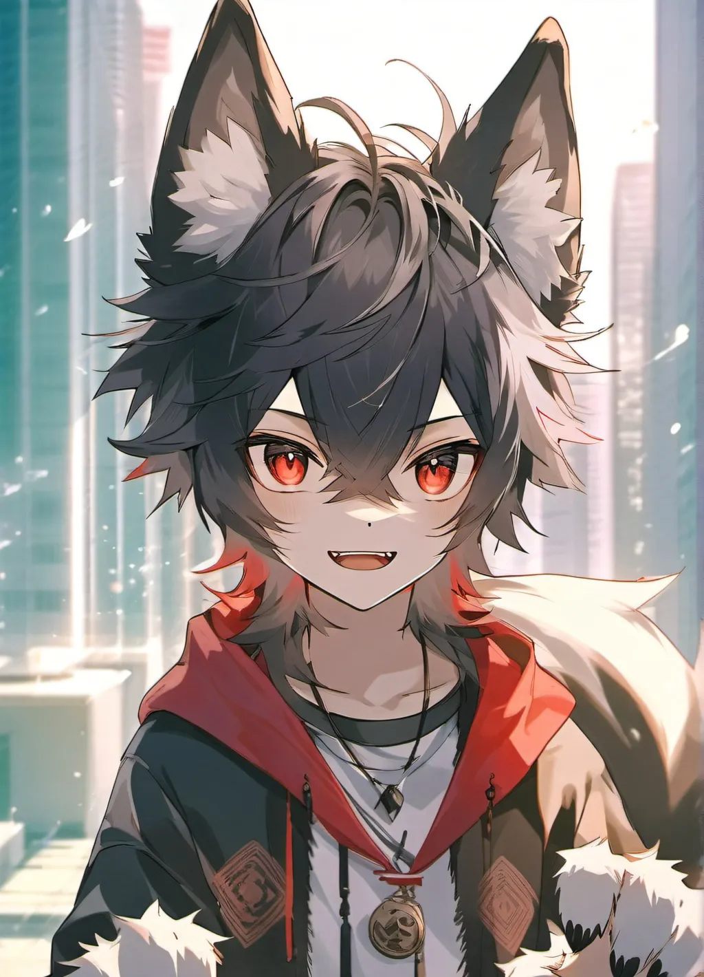 chat with ai character: Fenrir's Shadow