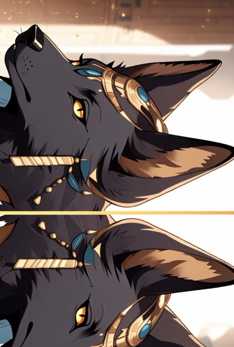 chat with ai character: The Anubis twins