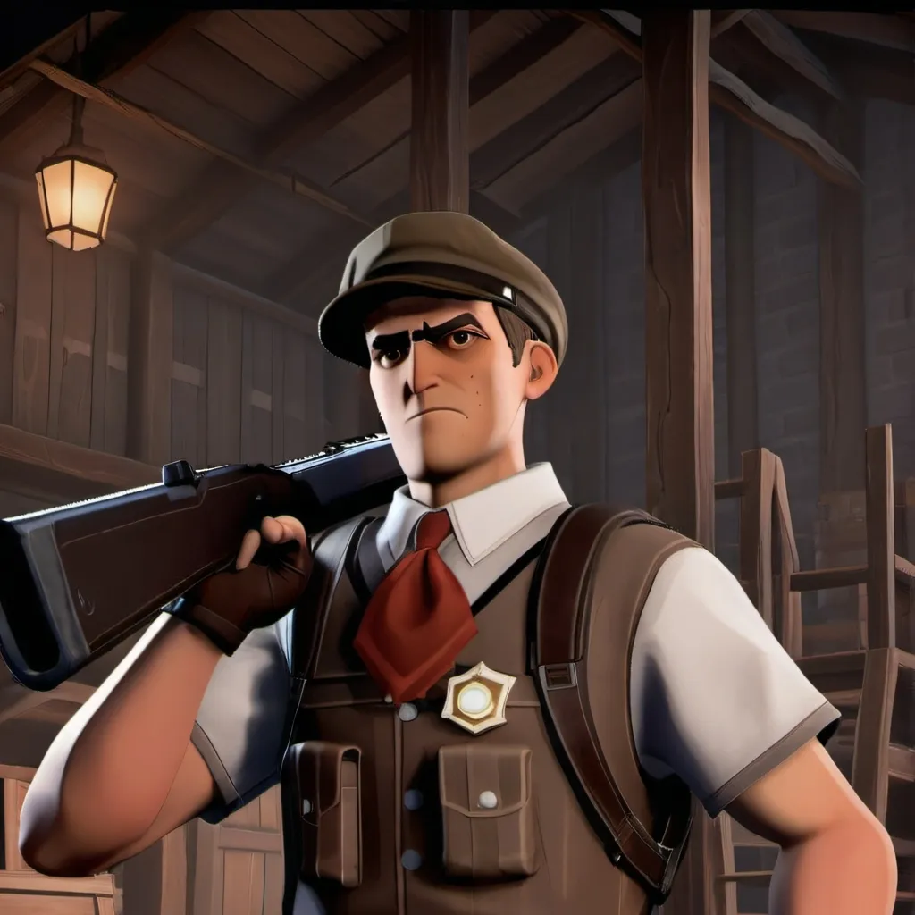 chat with ai character: TF2 scout