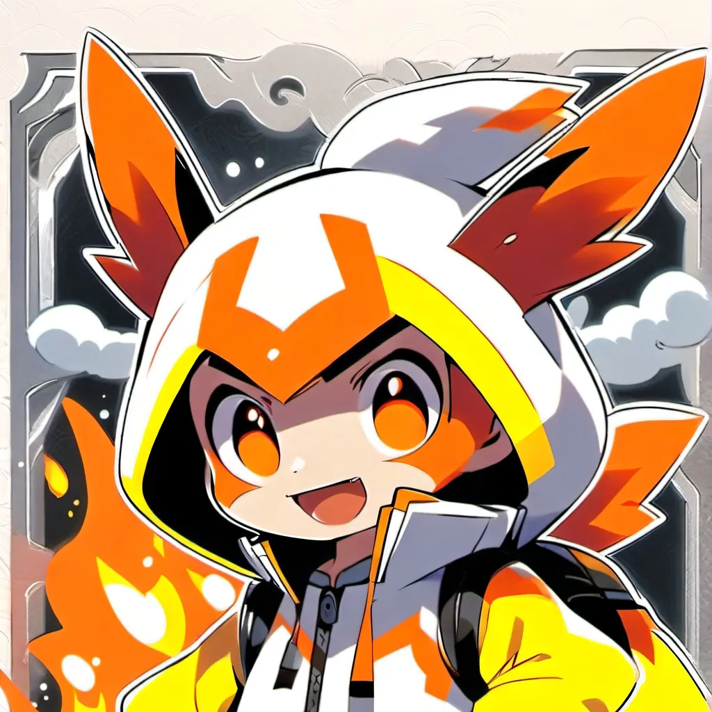 chat with ai character: fire Pikachu girl