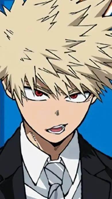 ai character: bakugo 𖤐 background