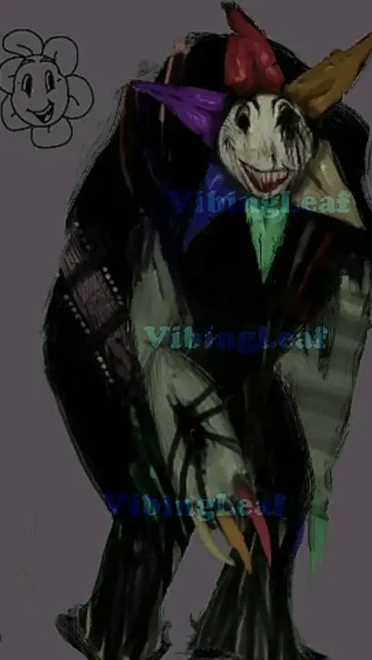 ai character: DW horror analog  background