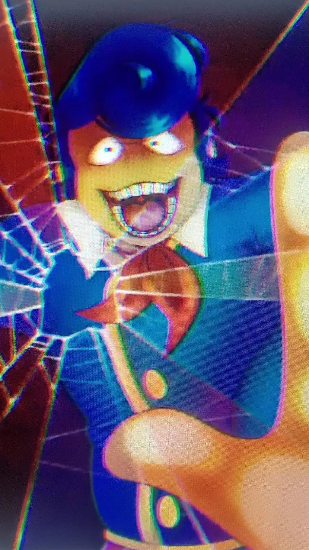 ai character: Wally went insane! background