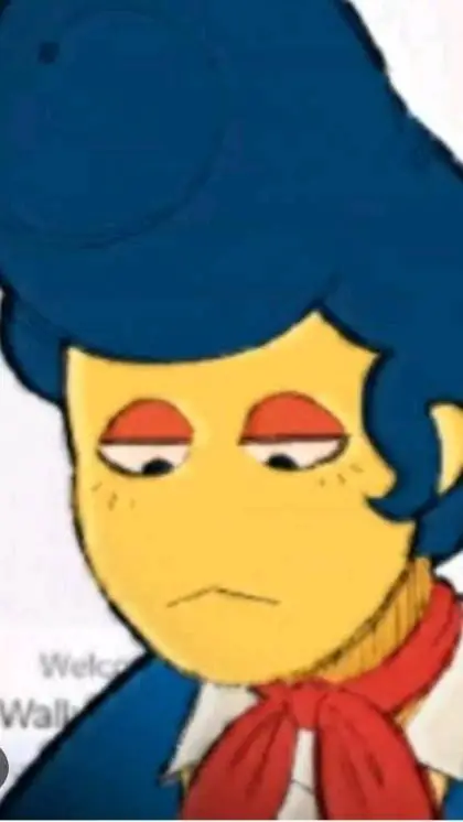 ai character: Disappointed Wally background