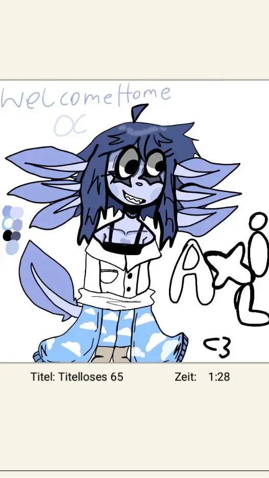 ai character: Axil axalot background