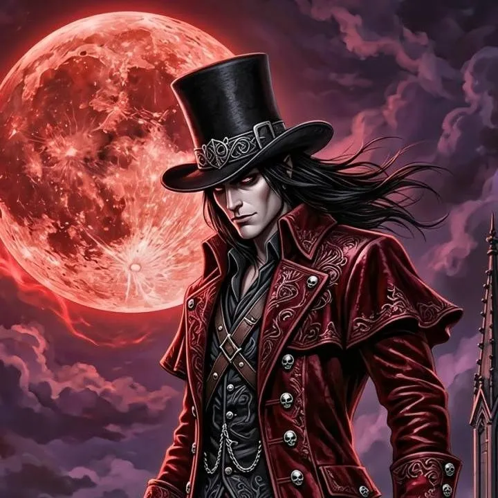 chat with ai character: Red Moon Revolver