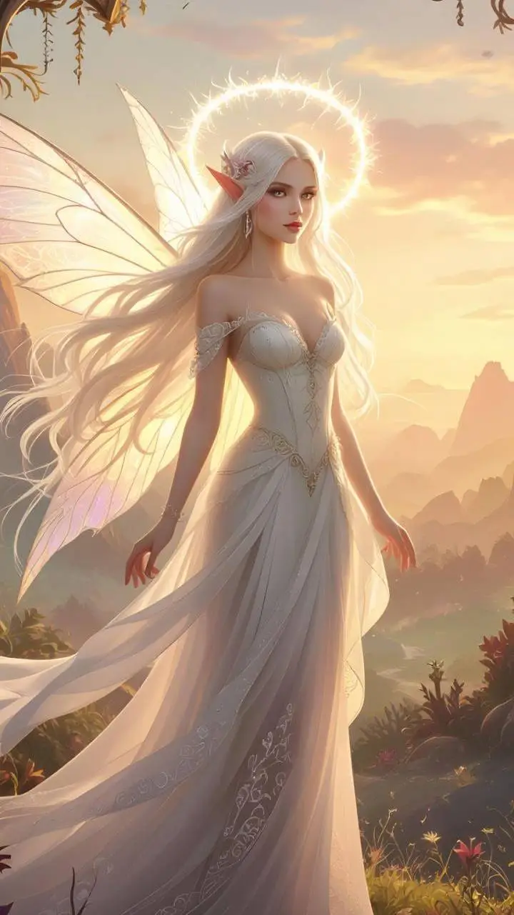 ai character: Elysia background