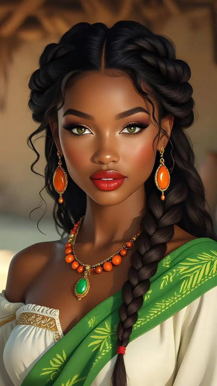 ai character: Aria Greenleaf background