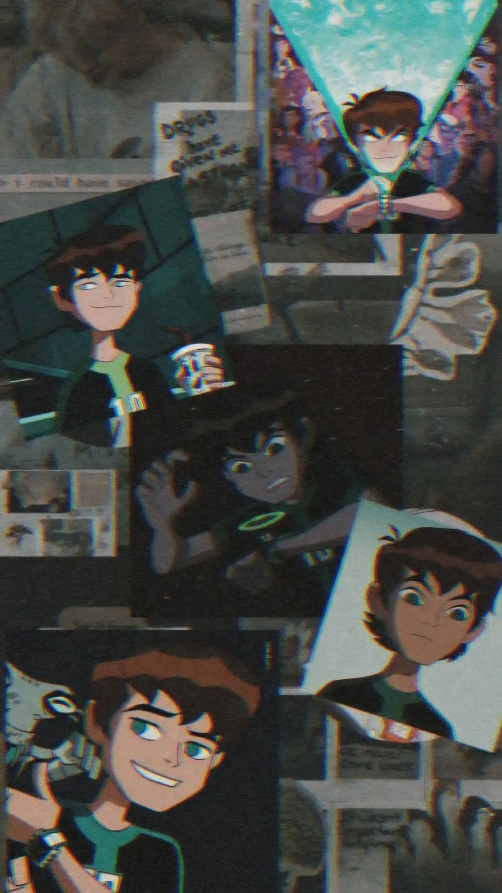 ai character: ben 10 omniverse  background