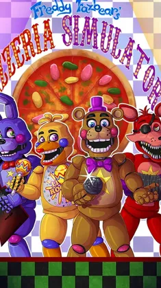 ai character: Fnaf 6 background