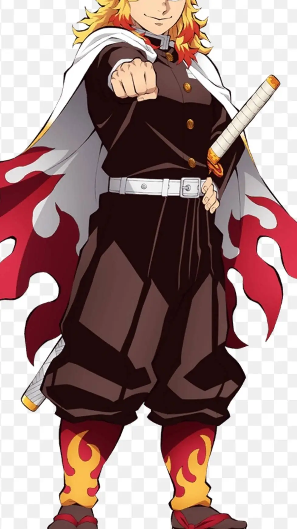 ai character: Rengoku background