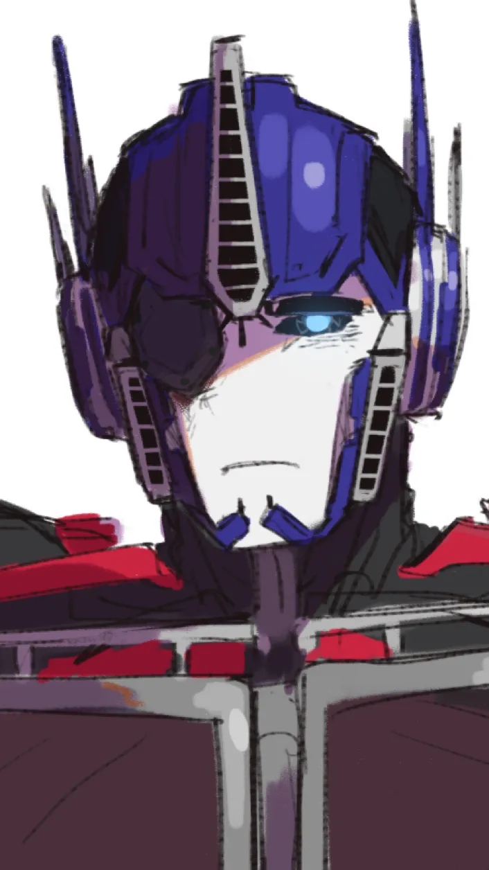 ai character: Optimus  background