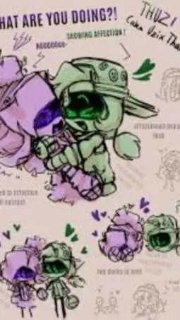 ai character: Thuzi (thad x uzi) background